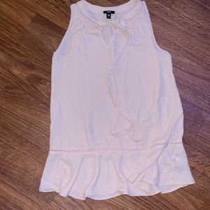 Cream TM tank top shirt